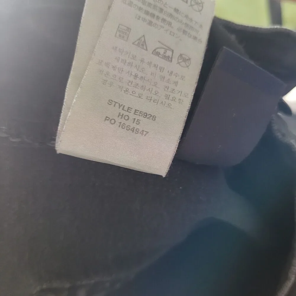 J. Crew Black Denim‎ Slim Broken in Boyfriend Mid Rise Jeans Womans Size 29T
